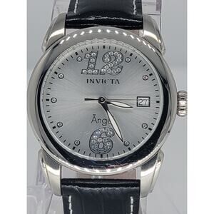 Invicta Women's Angel 15288 3 Hand Date Quartz Silver Dial Watch